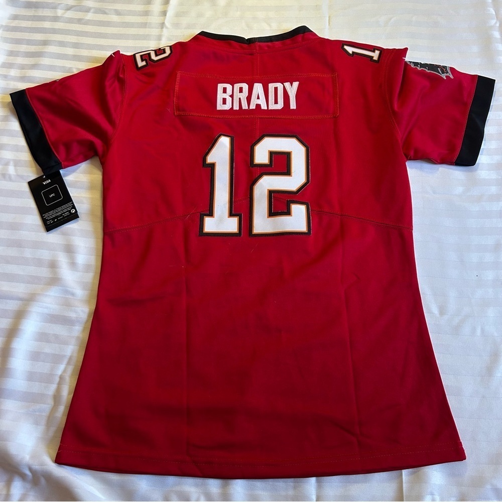 Nike NFL NWT Tampa Bay Buccaneers Tom Brady #12 On-Field Jersey Women’s XL - Picture 10 of 11